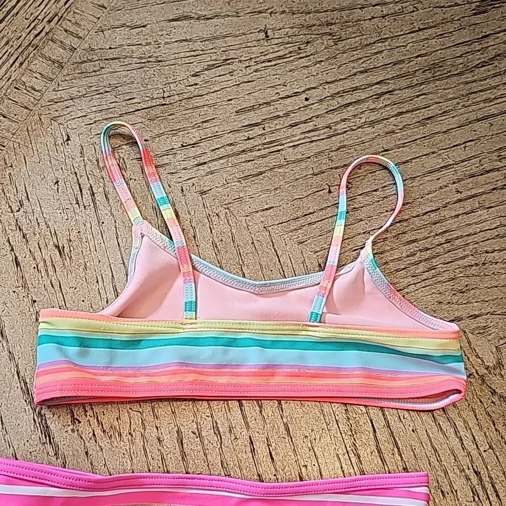 H&M girls bikini set size 6-8Y